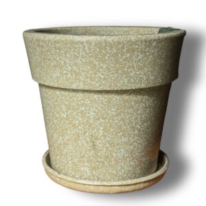 Premium Plastic Pot 6.5"with Base Plate.